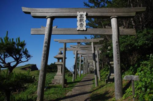 宇津観音堂の鳥居